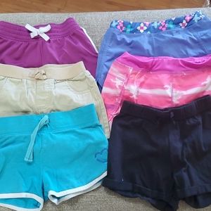 Lot of 6 Gilrs Shorts